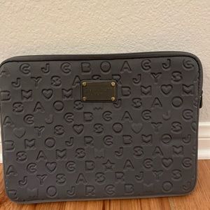 Marc Jacobs Laptop  Gray Sleeve